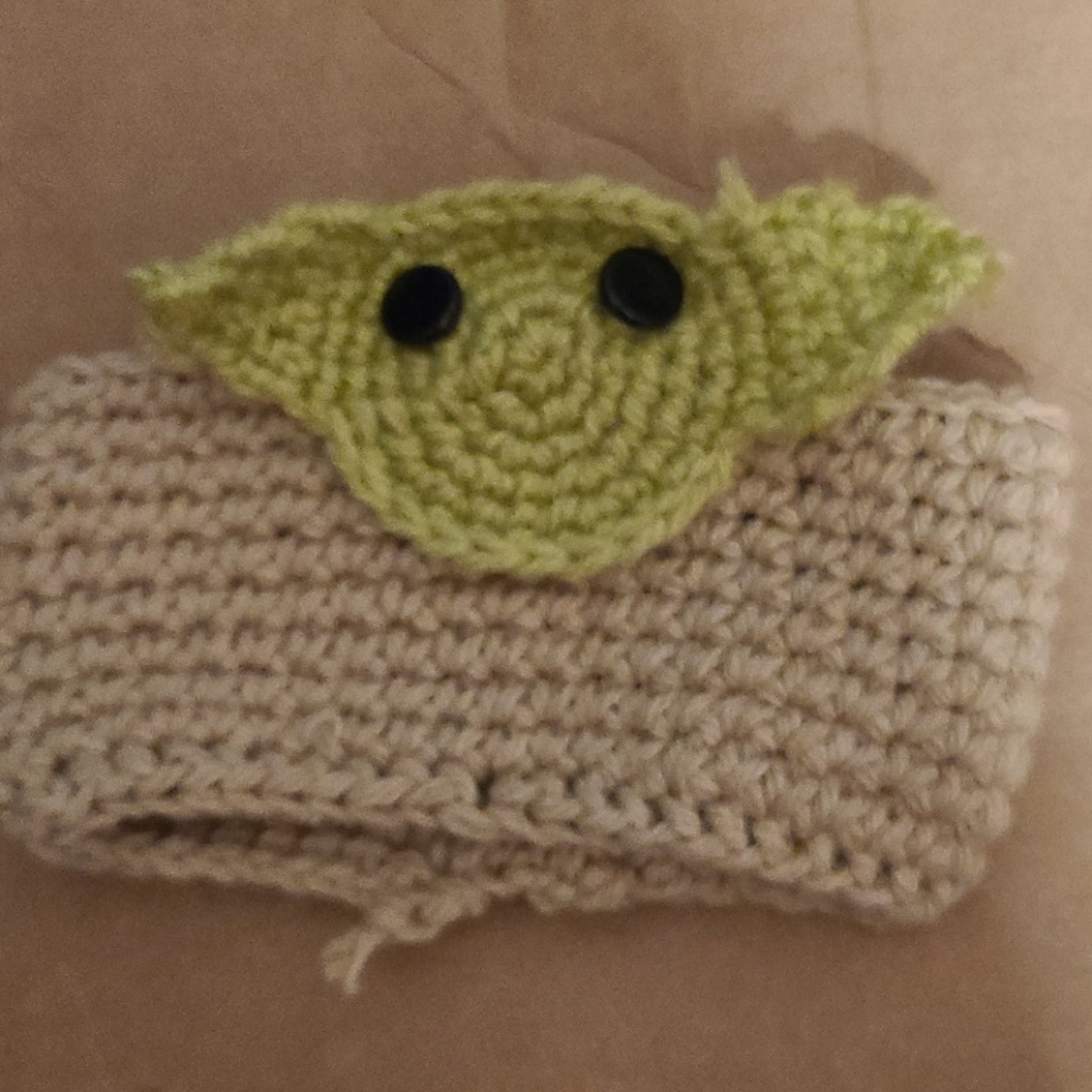 Baby yoda coffee cup sleeve